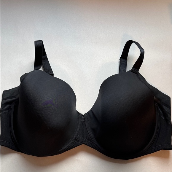 Paramour Other - Paramour 42DD full Figure and Support Black Underwire Bra padded Basic Simple